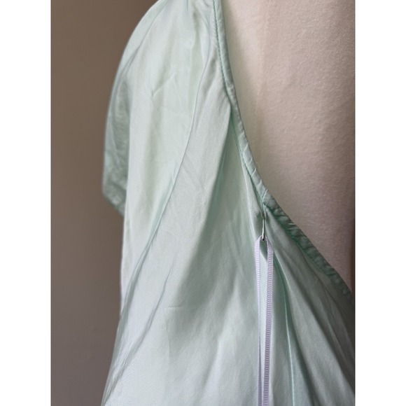 Young Fabulous & Broke Green Ombre Halter Maxi Dress M Cowl Neck Backless Sexy‎ - Picture 7 of 16